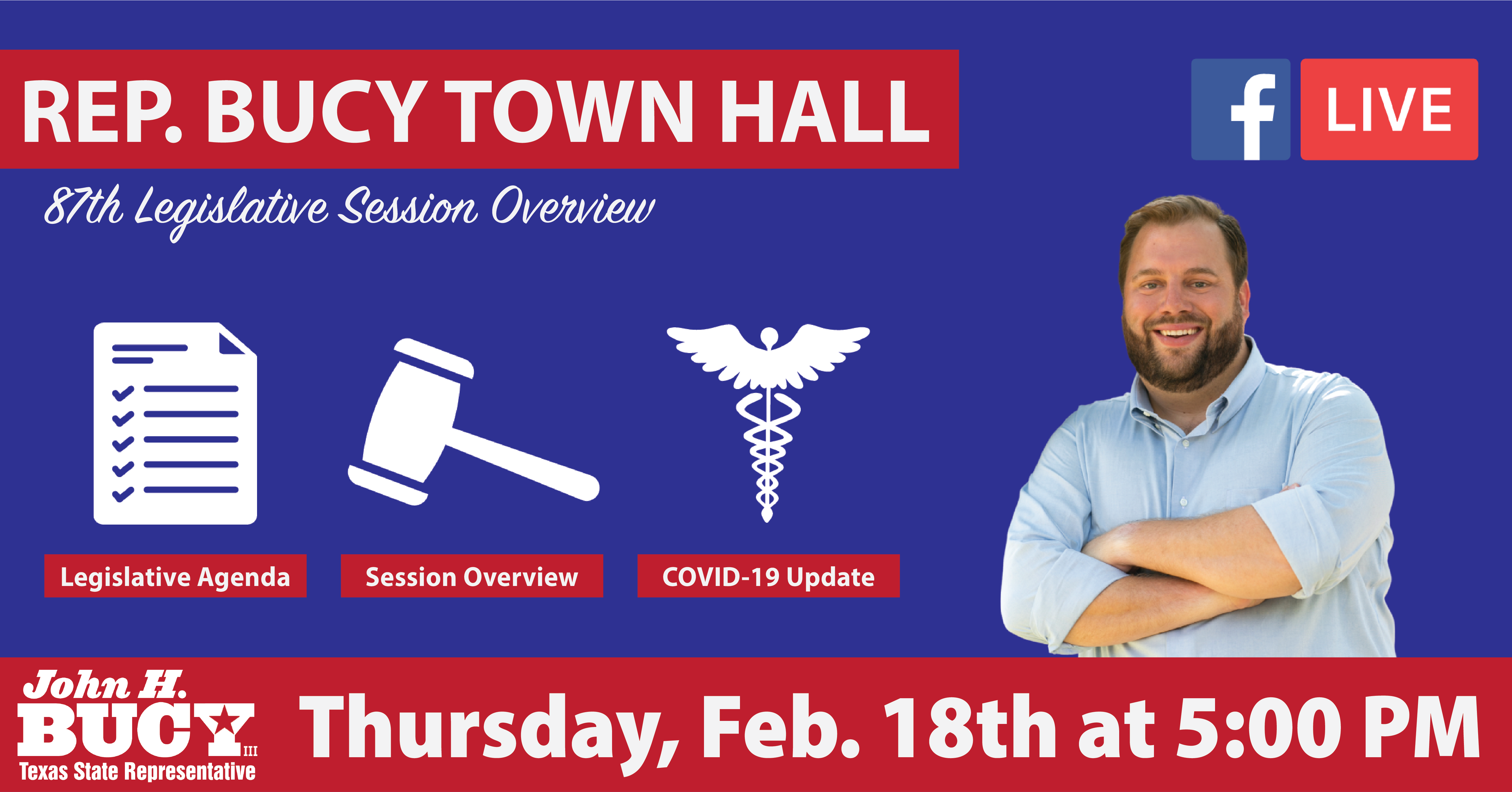 legislative overview town hall graphic