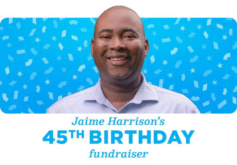 Jaime Harrison's 45th birthday fundraiser.
