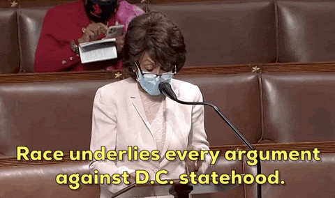 Rep. Maxine Waters: Race underlies every arguement against D.C. statehood.