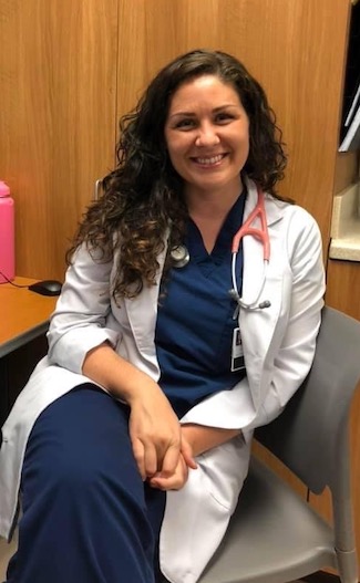 UCLA Nursing Lecturer Dolly Wilson seated UCLA Nursing Lecturer Dolly Wilson seated