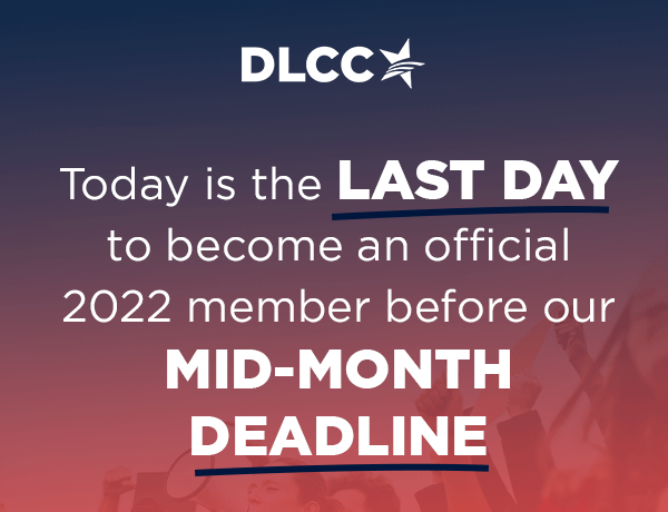 Today is the last day to become an official 2022 member before our mid-month deadline
