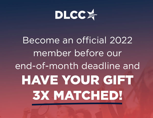BECOME AN OFFICIAL 2022 MEMBER BEFORE OUR END OF MONTH DEADLINE  AND HAVE YOUR GIFT 3X MATCHED!