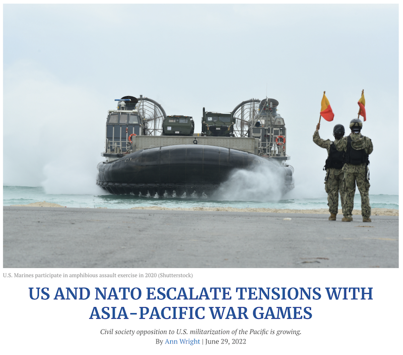 U.S. Marines participate in amphibious assault exercise in 2020.