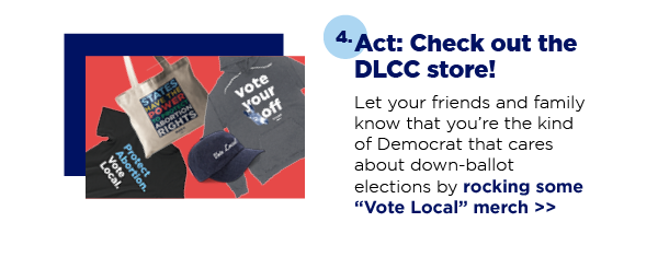  Act: Check out the DLCC store!