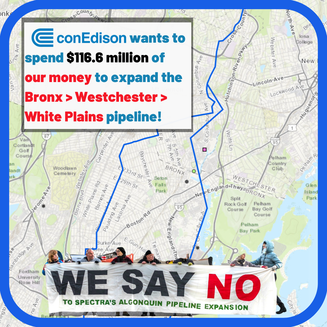 No Con Ed rate hike for fracked gas expansion in Westchester Action