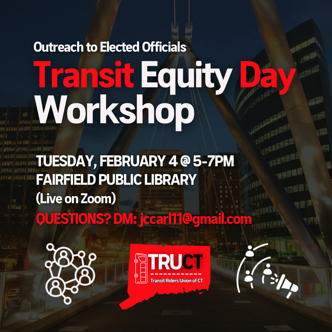 Transit Equity Day Workshop—Outreach to Elected Officials graphic Transit Equity Day Workshop—Outreach to Elected Officials graphic