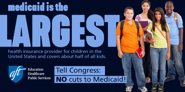 NO on cuts to Medicaid!