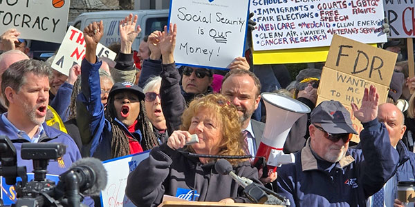 Social Security rally