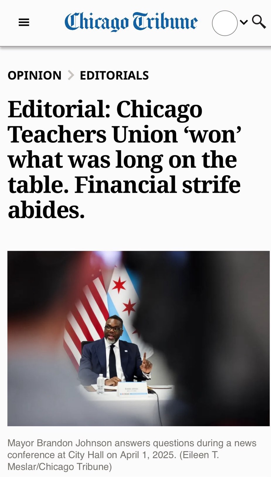 Tentative Agreement in the Headlines - Chicago Teachers Union