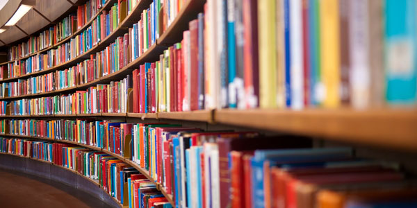 Library bookcases | Credit: mikdam / iStock via Getty Images Plus