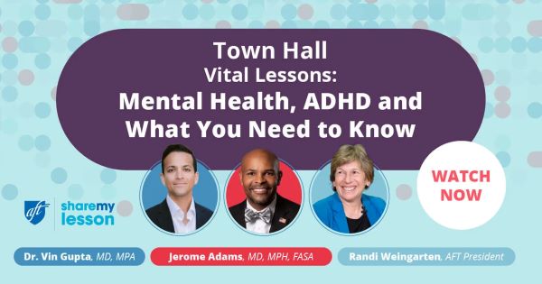 Mental health town hall now available on demand.