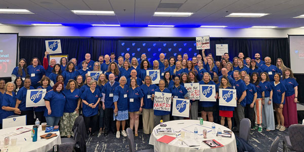 Group photo of AFT NHP members