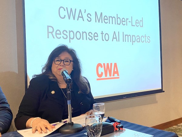 UNI Global Conference - CWA Chief of Staff Sylvia J. Ramos