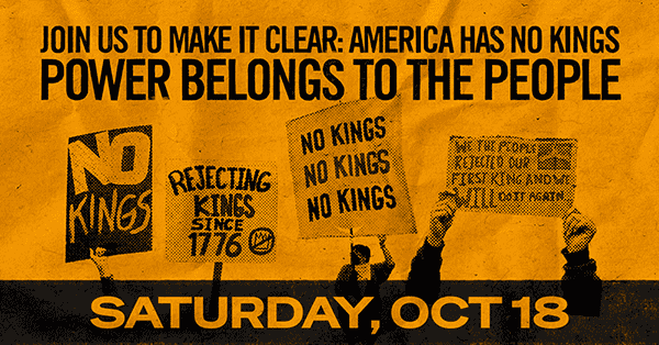 No Kings Rally - October 18