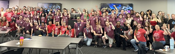 CWA President Cummings Meets with Activision Blizzard Workers