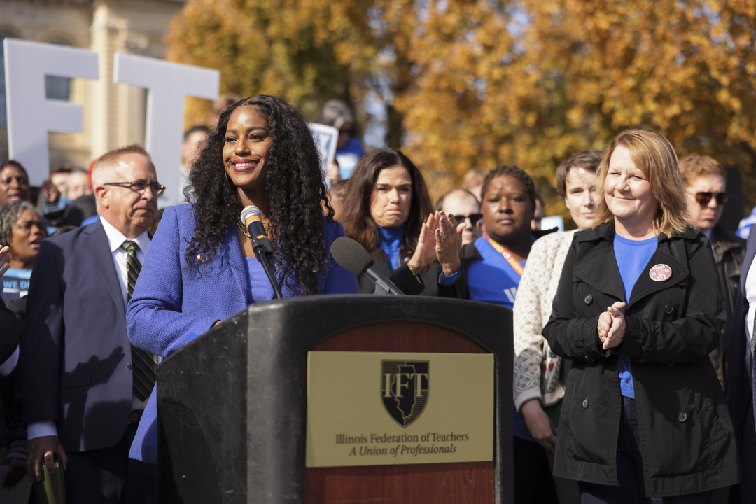 Lobby Day 2025: Members say tax the rich to fund our schools - Chicago ...