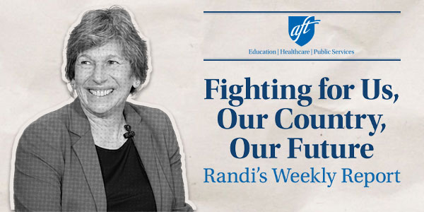 Randi's weekly report