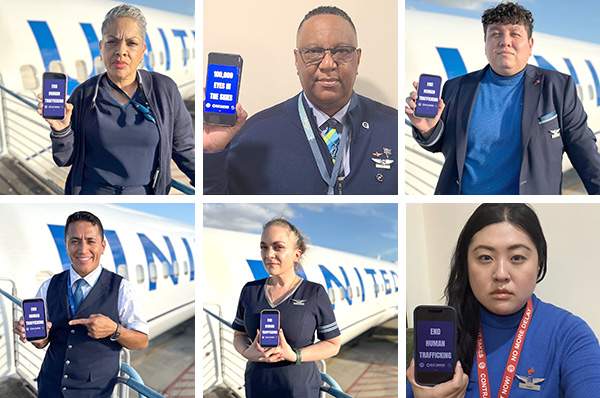 Flight Attendants Fight Human Trafficking
