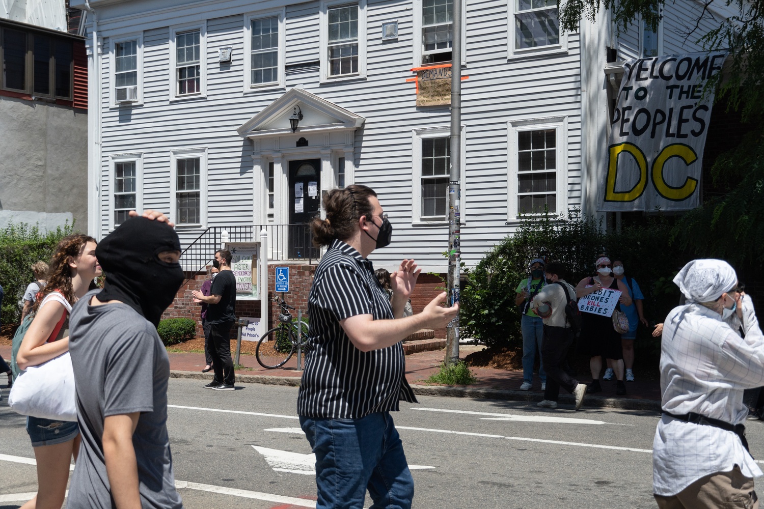 Democracy Center building at 43-45 Mount Auburn Street