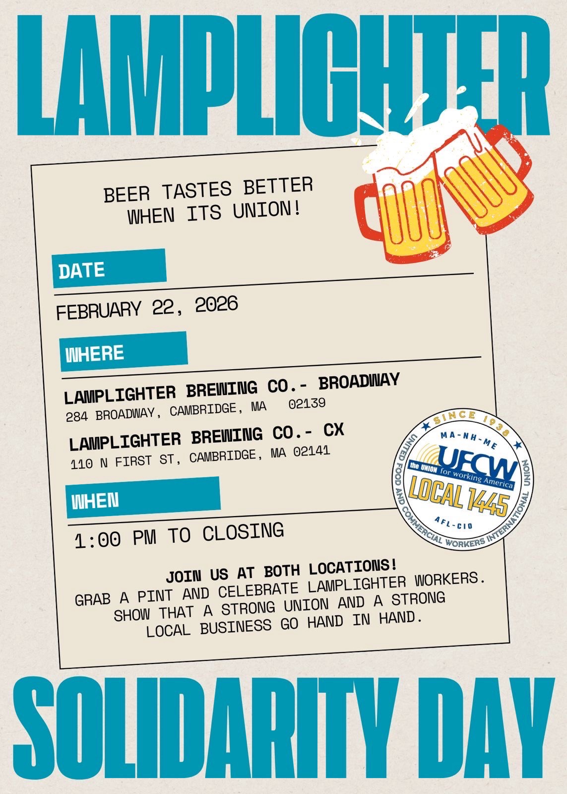 Lamplighter Invitation Lamplighter Invitation