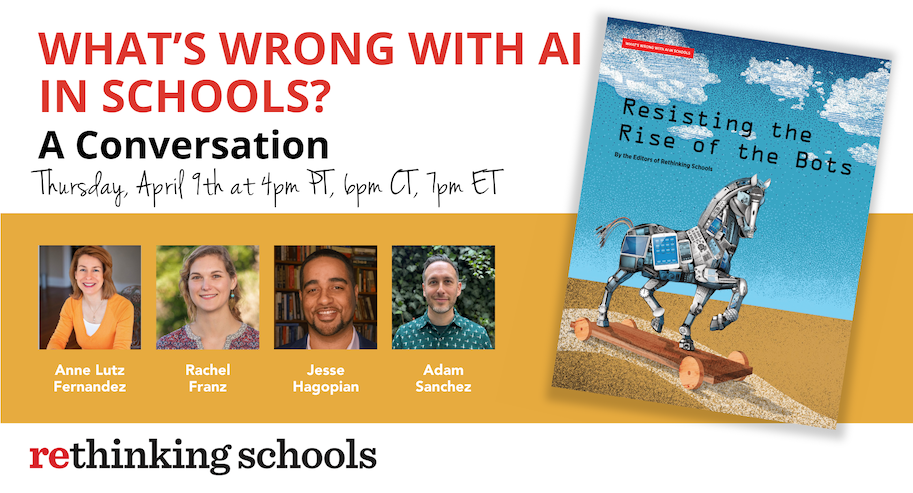 What's Wrong with AI In Schools? A Conversation