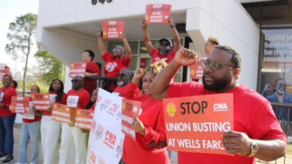 Atlanta Wells Fargo Workers Action