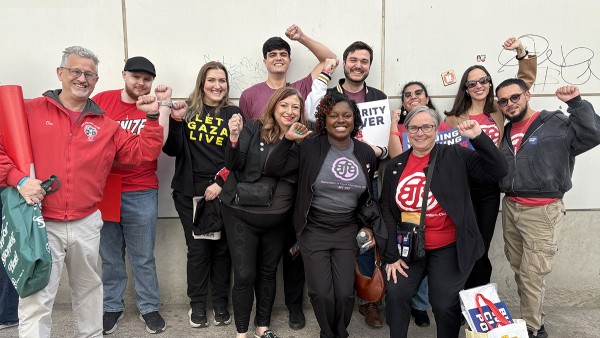 CWAers Participated in the Union NOW! Kickoff Rally in New York City