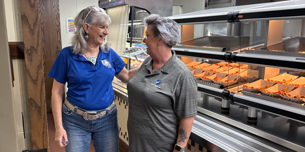 Tulsa's Nancy Leonard, left, and Ginnie Holly