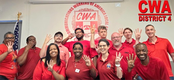 CWAers in District 4 Participate in Fighting Oligarchy Training