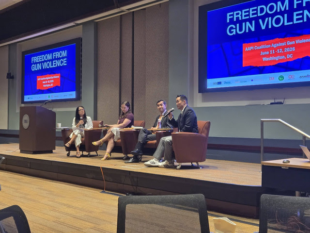 AAPI Against Gun Violence Convening panel
