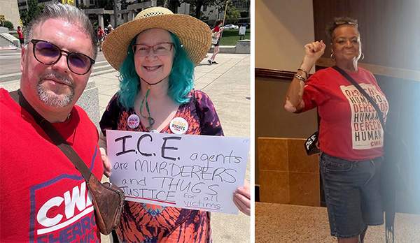 Rallying for ICE Accountability in Dallas and Attending a Screening of Good Trouble