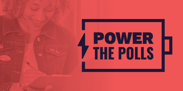 Volunteer at the polls! Volunteer at the polls!