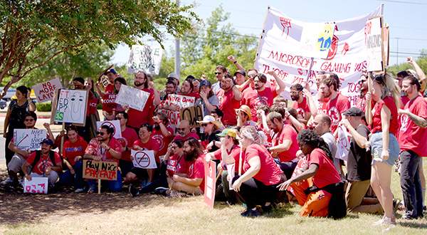 Save Our Devs Rally in Austin, TX