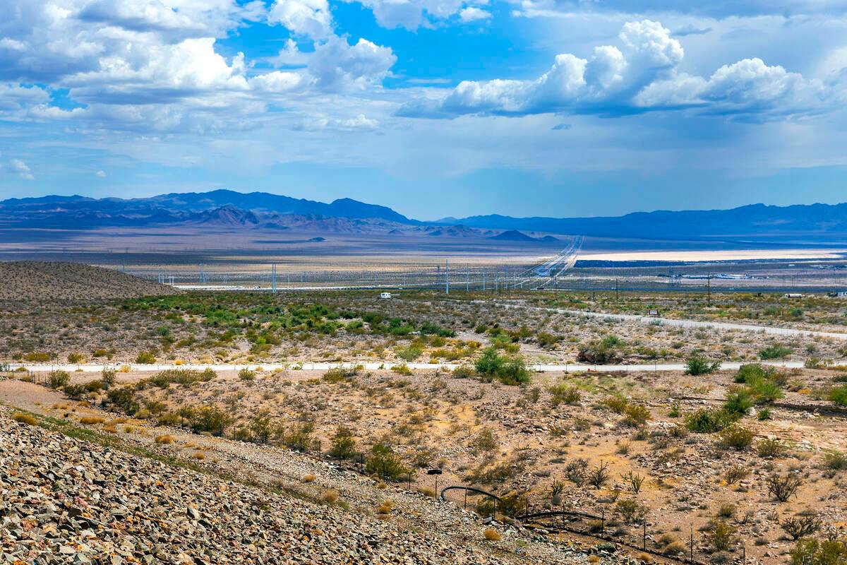 Site of a proposed data center in Nevada