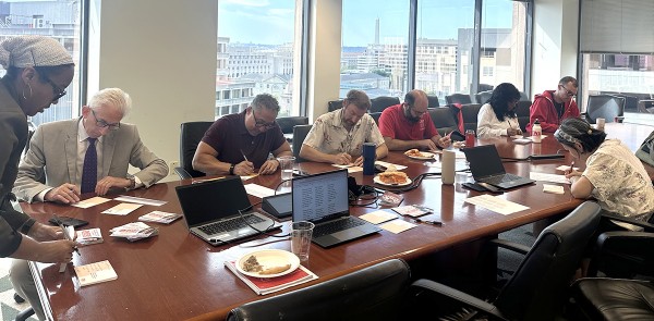 CWAers write postcards for pro-worker candidates