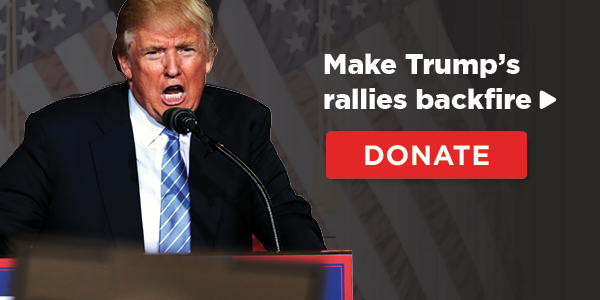 Make Trump's rally backfire