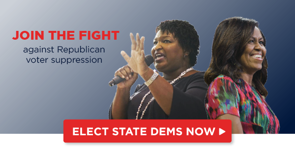 Join the fight against Republican voter suppression