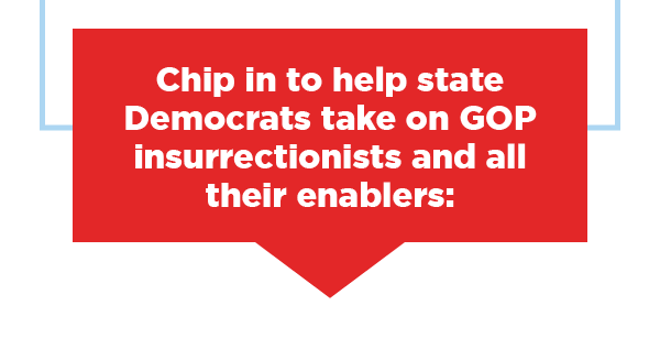 Chip in to help state Democrats take on GOP insurrectionists and all their enablers