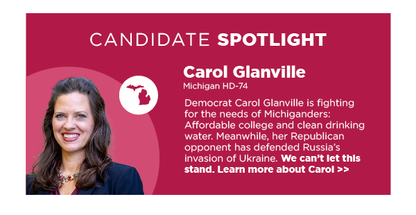 Spotlight Candidate: Carol Glanville