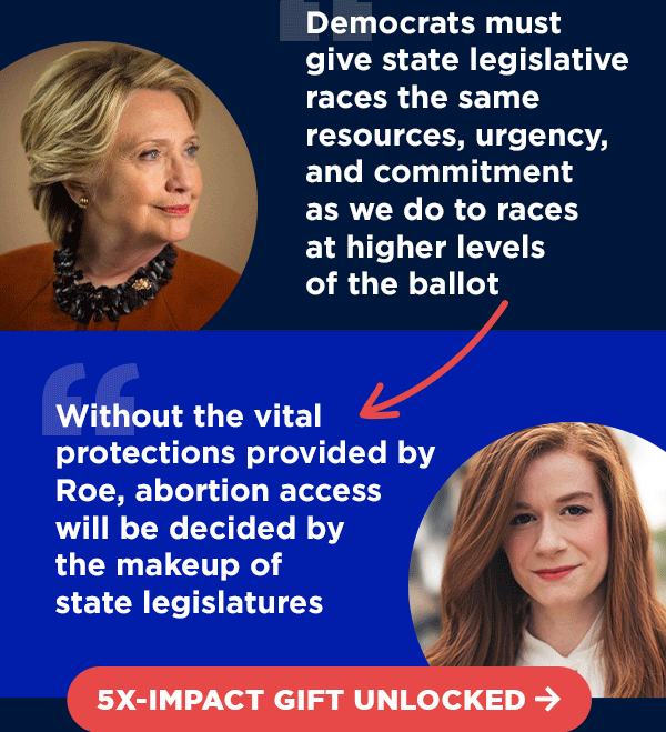 Mallory McMorrow: Without the vital protections provided by Roe, abortion access will be decided by the makeup of state legislatures; Katie Porter: One of the best ways to guarantee every person has the right to choose is to protect and build our state legislative majorities.