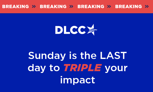 Sunday is the LAST day to triple your impact
