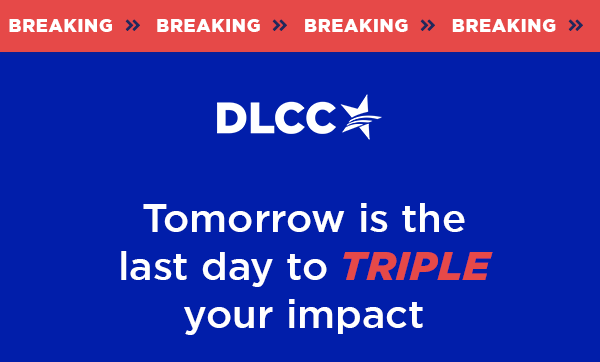 Tomorrow is the LAST day to triple your impact