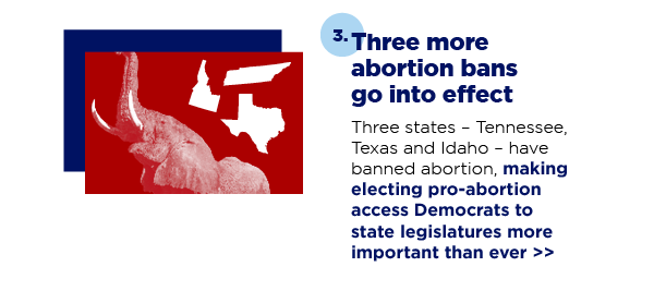 Three more abortion bans go into effect