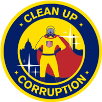 Clean Up Corruption Logo
