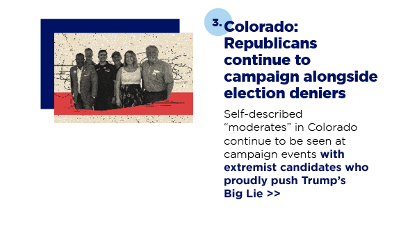 Colorado: Republicans continue to campaign alongside election deniers
