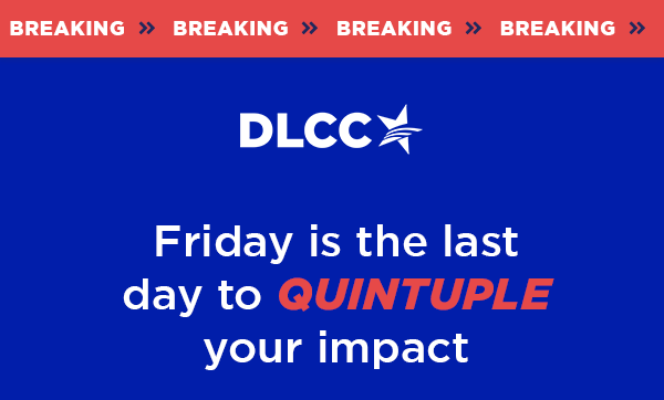 Friday is the LAST day to quintuple your impact